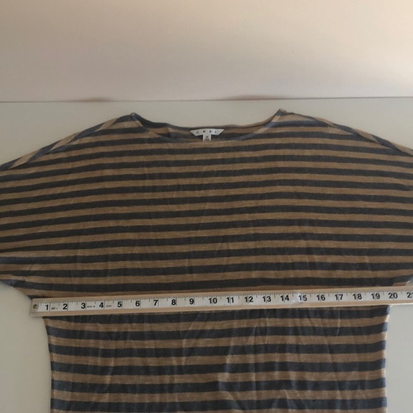 CAbi Polish Striped Dolman Sleeve Top Medium Style 957 - Picture 4 of 8